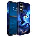 BSMOSPER Compatible for Samsung Galaxy S25 Ultra 5G Case, Dual Layer Heavy Duty 2 in 1 Shockproof Protective Phone Case,Orient Dragon