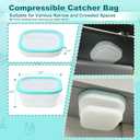 Dirt Bag Electrical Drilling Catcher Bag for Magnetic Metal Shavings, Non-Conductive Electrical Safety Drilling Tool Bag, Silicone Bags for Capturing Debris (6.1)