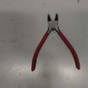 iexcell 4.5" Side Cutter Diagonal Wire Cutting Pliers Nippers Repair Tool, Red, Chrome-Vanadium Steel