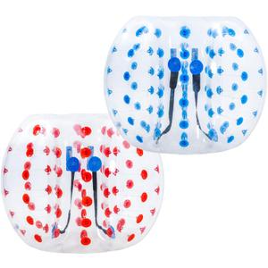 2PCS Inflatable Bumper Balls, 4Ft Human Hamster Ball, Zorb Ball for Adults or Children, Bubble Soccer for Sport Time