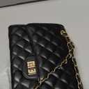 FEVERSOLE Crossbody Bag Vegan Leather Women Retro Small Saddle Satchel Shoulder Bag Tote With Long Adjustable Strap