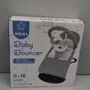 Baby Bouncer Seat for Babies 0-12 Months,Portable Bouncer with Natural Rocker for Infant with Carry Bag,Easy to Assemble,Clean and Storage