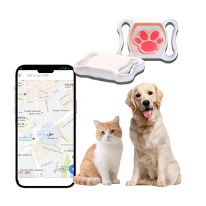 Pet GPS Tracker No Monthly Fee/Subscription, Free Pet Collar Included Long Battery Life 