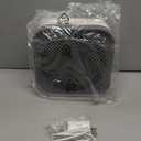 Air Purifier for Home  True HEPA Filter for Pets, Smoke & Allergies | 600 Sq Ft Coverage | Ultra-Quiet & Portable for Bedroom/Travel (1 Pack, Grey White)