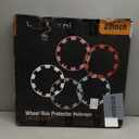 Wheel Rim Protect for Tesla Model Y 20" (2020-2024), Easy-Install Hubcaps Wheel Cover, Scratch-Resistant Car Tire Trim Rings, Stylish Design for Induction Wheels, Gunpowder 4Pcs Model Y Accessories