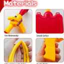 Firefighter Water Gun Backpack, Water Blaster Tank with Hose Sprayer for Outdoor Games, Pool Parties, Beach Fun, and Summer Activities, Medium
