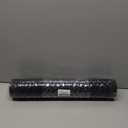 OLANLY Indoor Outdoor Mat, Sturdy Natural Rubber Floor Mat, Non Slip Low Profile Waterproof Doormat, and Stain Front Door Mats, Easy Clean Patio Entrance Mat, 30''x17'', Black