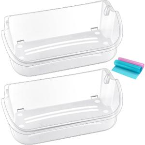FFSS2615TS0 LFSS2612TF0 LFSS2612TE0 LFSS2612TP0 LFSS2612TF4 FFSS2615TS2 FGHS2631PF4A Refrigerator Door Bin Replacement Part 240356402 Door Shelves fit for Frigi-daire Ken-more Cro-sley by Fetechmate