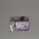 Pswunumo ID Badge Holder Marble Texture Badge Holder with Lanyard Purple and Gold Marble Badge Holder for Workplaces Events Schools