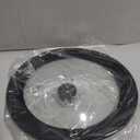 Extra Large Universal Lid Fits 13", 14", 15" Cookware - Silicone Replacement Pan Lid for Pots, Pans, and Skillets - Tempered Glass Pot Lid Cover for Frying Pans, Cast Iron, CrockPot