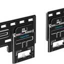 Supcline Ultra Slim TV Wall Mount for 42 to 100 inch Flat & Frame TVs, Only 0.31 Low Profile Flat to Wall TV Mount, Micro Gap Wall Mount tv Bracket, Hold up to 176 lbs, Blends in Any Interior