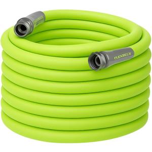 Flexzilla Garden Hose 5/8 in. x 100 ft., Lightweight All-Weather Water Hose, Durable and Flexible, Leak-Free Connections (Chartreuse)