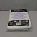 Quilted Pillow Protectors King Pair 20x30 Inches Extra Soft Thick Ultra Plush White Zippered Set of 2 Size Encasement