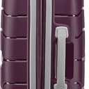 Samsonite Freeform 2-Piece Luggage Set - Carry-On & Large Checked Luggage with Dual Spinner Wheels - Durable Polypropylene Hardshell - TSA Lock, Airline-Approved - Expandable - Amethyst Purple