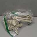 36" Skeleton Halloween Decoration, 3FT Full Body Posable Skeleton Realistic Human Bones with Posable Joints for Halloween Pose Prop Decor Yard Lawn Garden Patio Outdoor Haunted House Decorations