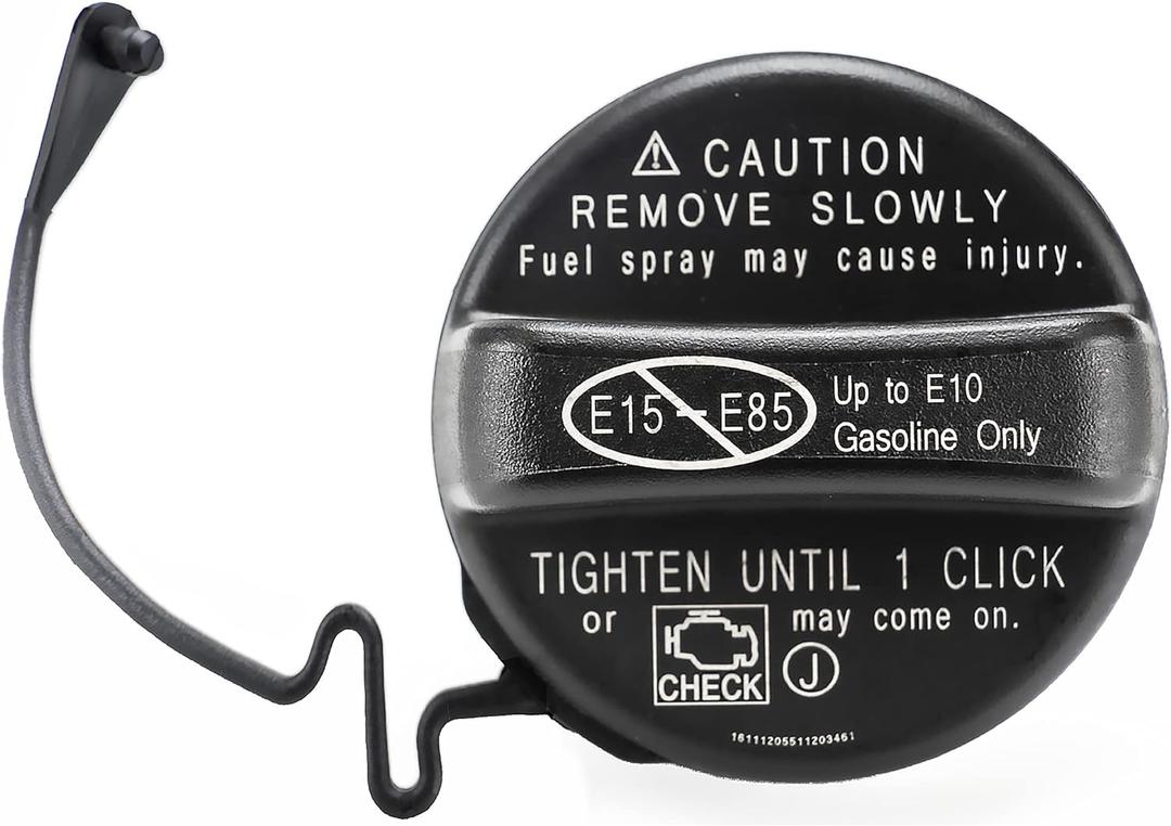 Gas Cap, Fuel Cap For Toyota Camry,4Runner,RAV4,Avalon,Corolla,Highlander,Tundra,Tacoma,Fj Cruiser,Land Cruiser,Sequoia,Sienna,Venza,Yaris, 2005 2006 2007 2008 2009 2010 2011 2012 2013 2014 2015 2016 (7730006040)
