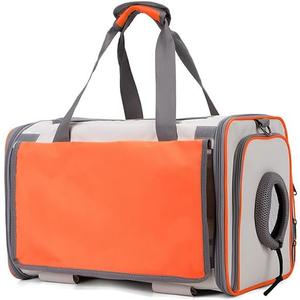 Pet Carrier Bag for Small to Medium Cats, Dogs and Pets, Soft-Sided, Travel-Friendly, Portable Pet Tote with Mesh Ventilation & Shoulder Strap