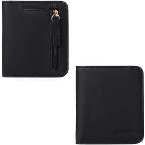 RFID Colorful PU Leather Women's Zipper Wallet Card Holder