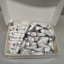 VESPRO 50 Pack Hand Cream Bulk and Lip Balm Bulk Gifts Sets, Baby Shower Favors and Bridal Shower Favors for Guests with Thank You Card and Organza Gift Bags, Thank You Gifts for Women (Oh Baby)