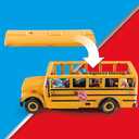 Playmobil School Bus with Accessories and 4 Figures