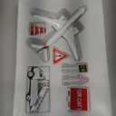 Daron Emirates Small Airport Playset  Officially Licensed Die-Cast Metal Airplane with Plastic Vehicles & Signs  Highly Detailed Pretend Play Toy for Kids Ages 3+