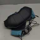 InvoSpa Shiatsu Neck and Back Massager with Heat - Deep Kneading Pillow for Massage - Electric Full Body Massager (Blue)
