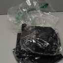 20Ft Length x 28" Width 4 Panels Wedding Arch Draping Fabric Black Arch Drapes Chiffon Fabric Sheer Curtains Backdrop for Party Decor Wedding Bridal Ceremony Ceiling Stage Reception Decorations