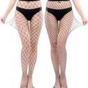 Black Lace Tights for Women, Patterned Fishnet Tights, High Waist Lace Stockings Spider Skulls Floral Pantyhose