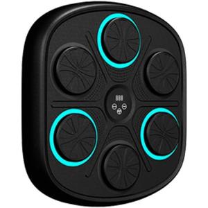 KDIRST 2025 New Model Smart Music Boxing Machine for Adults and Kids, Training Machine with LED Electronic Wall Mounted, Home Indoor Workout Equipment with Premium Boxing Gloves