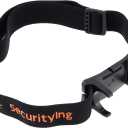 SecurityIng Head Lamp Strap with Bracket, Elastic Headband Adjustable Headlight Strap Headlamp Band for 22mm - 26mm Headlight Bracket