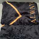 Ganeen Wedding Blanket for Couples Hubby and Wifey Throw Blanket 60 x 50 Inch Engagement Anniversary Marriage Gift for Bride Groom Newlyweds Soft Couples Gift for Room Decor(Romantic,Black)