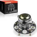 A-Premium Rear Wheel Bearing and Hub Assembly with 5-Lug Compatible with Honda Civic 2013-2015, Acura ILX 2016-2018
