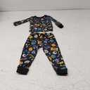 The Children's Place,Unisex Baby,and Kids, Sibling Matching, Holiday Pajama Sets, Cotton,Allover Halloween Candy,18 -24 Months