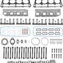 SUSUCAR 5.7 Hemi Cam MDS Lifter Kit with Head Gasket Bolts Camshaft Replacement for 2009-2019 Dodge Ram 1500 Durango 5.7L V8 53022263AF 53021726AD