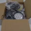 BIGLION.X 5Inch 2Pcs 160W Red Round Offroad Lights 18800LM Super Bright Amber Offroad Driving Lights Yellow Work Lights Waterproof IP68 12V 24V with Wiring Harness for Trucks Pickup ATV UTV SUV