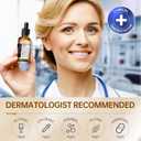 Vitamin C Face Serum with Vitamin C, Hyaluronic Acid, Vitamin E, Serum for Dullness, Balanced Complexion, Eye Area, Fine Lines & Wrinkles, 60ml/2.02oz