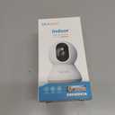 blurams Security Camera 2K, Baby Monitor Dog Camera 360-degree for Home Security (White + 64GB TF Card)