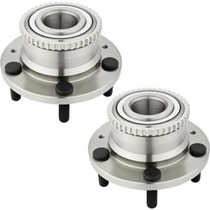 512271 2pcs Rear Wheel Bearing and Hub Assembly for 2003-2008 Mazda 6, for 2007-2012 Lincoln MKZ, for 06 Zephyr, for 2006-2012 Ford Fusion, for 2006-2011 Mercury Milan FWD, 5 Lug w/ABS