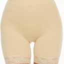 SIMIYA Women Shorts Nude Extra Soft for Autumn (Beige, S)