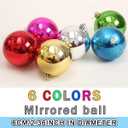 24 PCS 2.36' Shatterproof Christmas Ball Ornaments - Assorted Theme Decorations for Christmas Tree