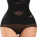 Womens' Tummy Control High Waist Trainer Body Shaper, L