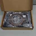 Door Hinge Cover Trim Exterior Accessories Decoration for 2018-2025 Jeep Wrangler JL JLU Sport Sahara Freedom Rubicon Unlimited & Gladiator JT 2-Door and 4-Door (Black 8PCS)