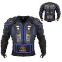 RIDBIKER Motorcycle Jacket Full Body Armor, Chest Protection Dirt Bike Gear for Men Motorcycle Gear Motorcycle Armor Motocross Size S/M