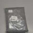 Queen Bed Skirt, Pleated Waffle Weave Bed Skirt with Split Corners, Tailored Dust Ruffle 16 Inch Drop Easy Fit, Machine Washable (Grey, Queen - 16" Drop)