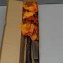 2 Pack 24 Inch Prelit Fall Maple Tree Fall Thanksgiving Decorations with 48 LEDs Battery Operated Timer Lighted Acorn Maple Artificial Tabletop Light Up Tree for Home Indoor Thanksgiving Table Decor