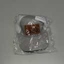 American Flag with Bass Trucker Hats for Men, Adjustable Leather Patch Mesh Fishing Baseball Cap (One Size, Grey)