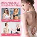 Boomba Invisible Lift Inserts Double-Sided Sticky Bra Ultra Push Up Bra Inserts Suitable for Different Occasions