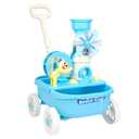 2025 Kids Toys Portable Silicone 9PCS Beach Toys Sand Bucket Beach Tool Set Shovel Baby Outdoor Summer Play Game