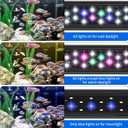 AQUANEAT LED Aquarium Light for 24 to 30 Inch Fish Tank, Auto On Off with Timer, Full Spectrum, Adjustable Brightness, Daylight Moonlight Mode, for Fresh Water Low-to-Mid Light Plants