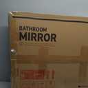 TokeShimi 22x30 Bathroom Vanity Mirror Beveled Rectangle, Frameless Mirror Bathroom with 1" Beveled Edge, Shatterproof Modern Decorative Wall Mirrored for Living Room, Entryway, Bedroom